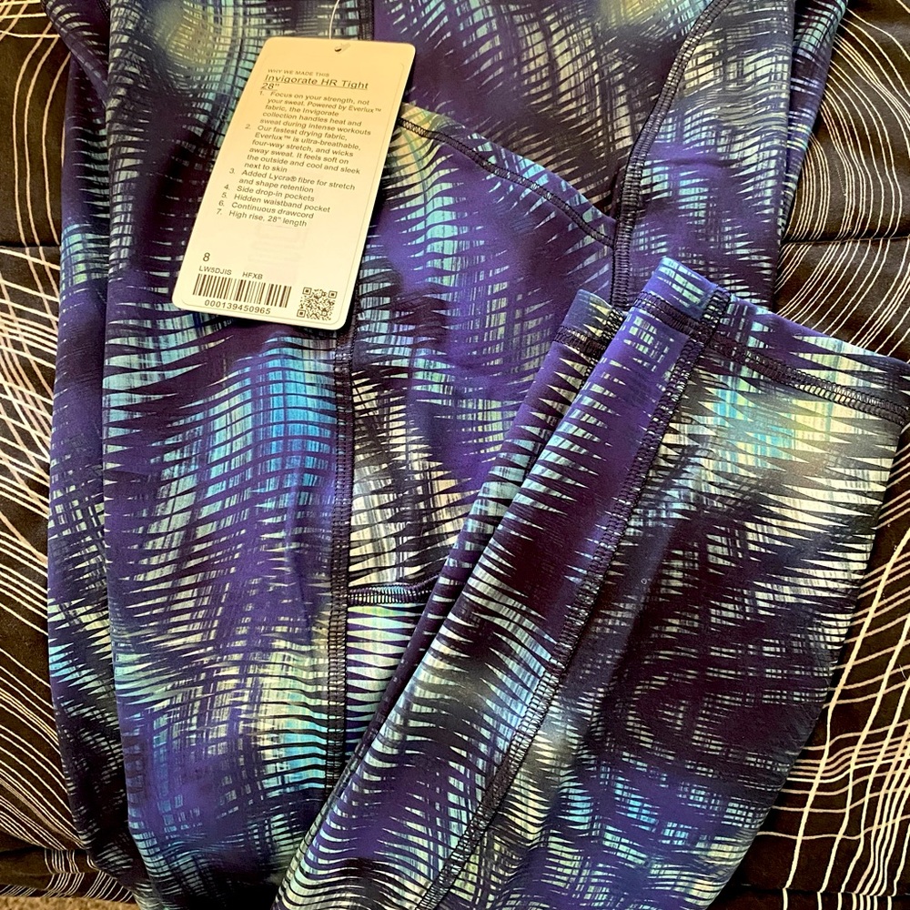 Lululemon Invigorate High Rise Tight 28” Size 8